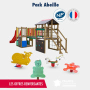 Promo Aire de jeux Abeille enfants de 2 à 7 ans france collectivités