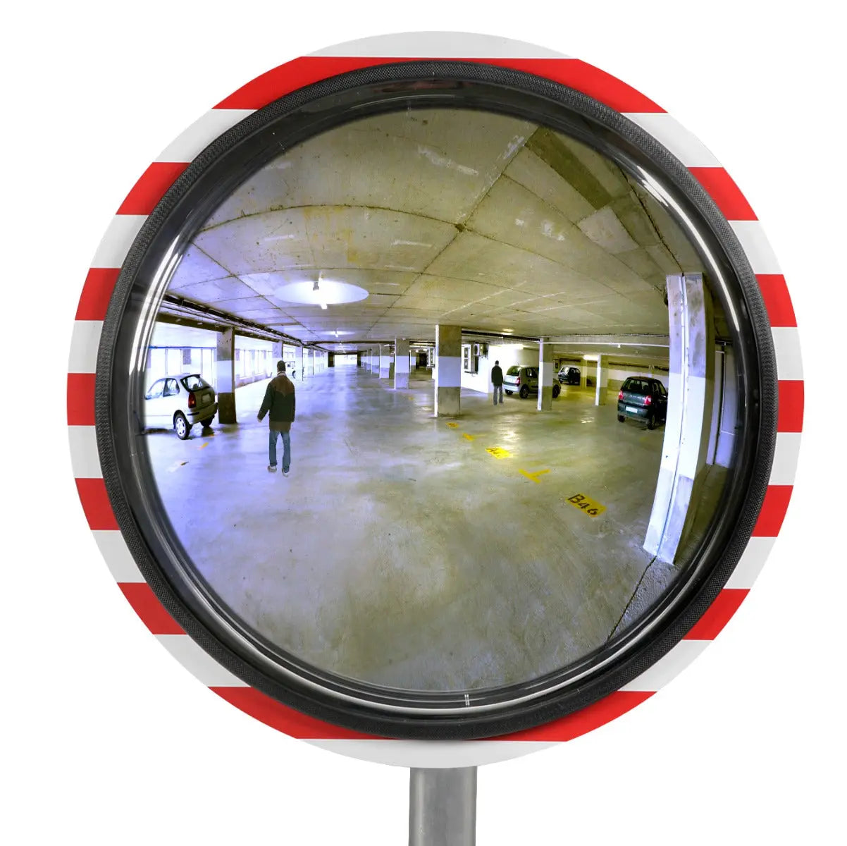 Miroir de circulation industrie et voie privée 180° POLY+ - France Collectivités