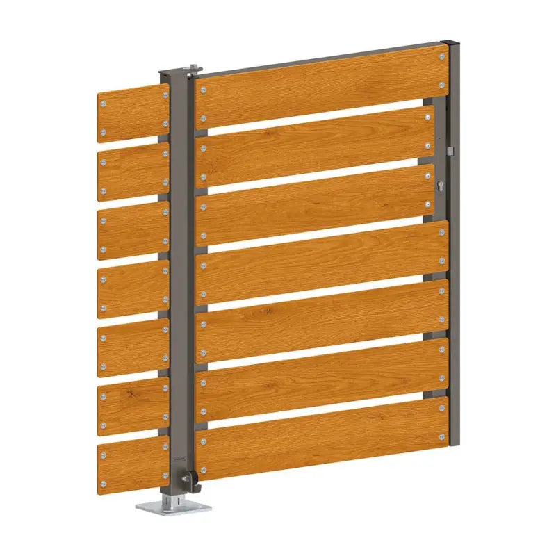 Porte en stratifié compact pour cache conteneurs Modulable
