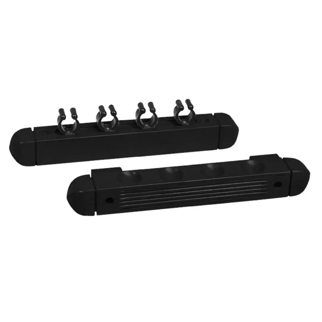 Porte queues mural de billard couleur noir pour rangement de 4 queues de billard