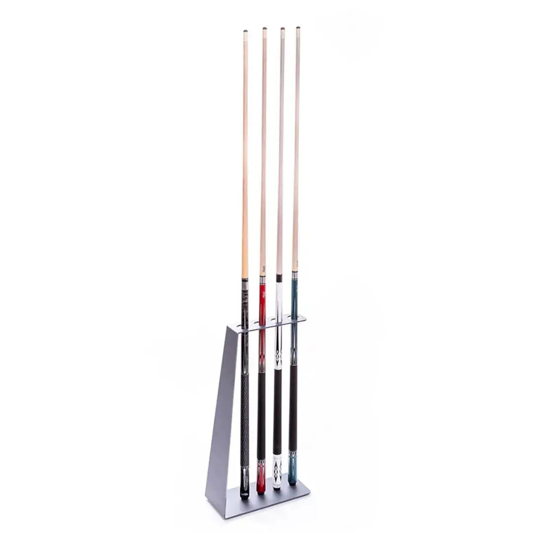 Porte queues de billard couleur gris pour rangement de 4 queues de billard