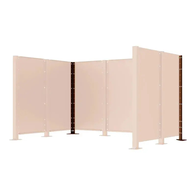 Poteau pour cache-conteneurs modulable Procity