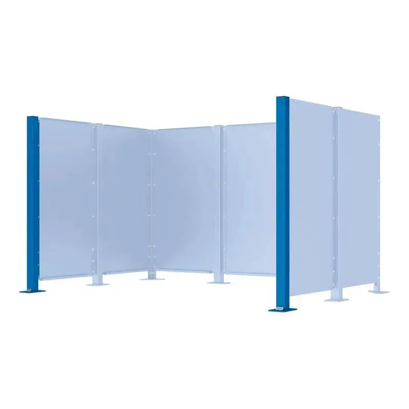 Poteau pour cache-conteneurs modulable Procity