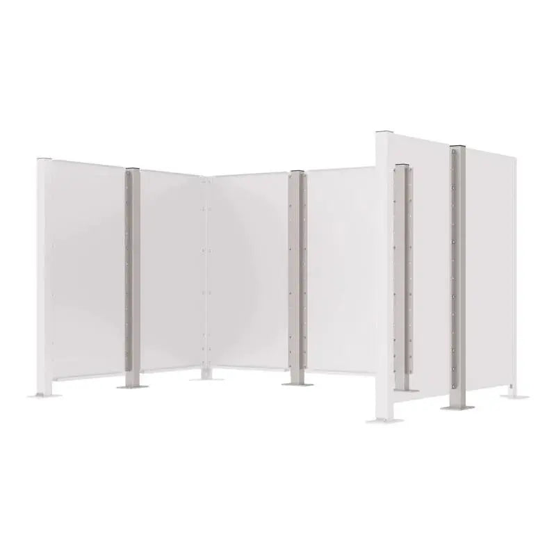 Poteau pour cache-conteneurs modulable Procity