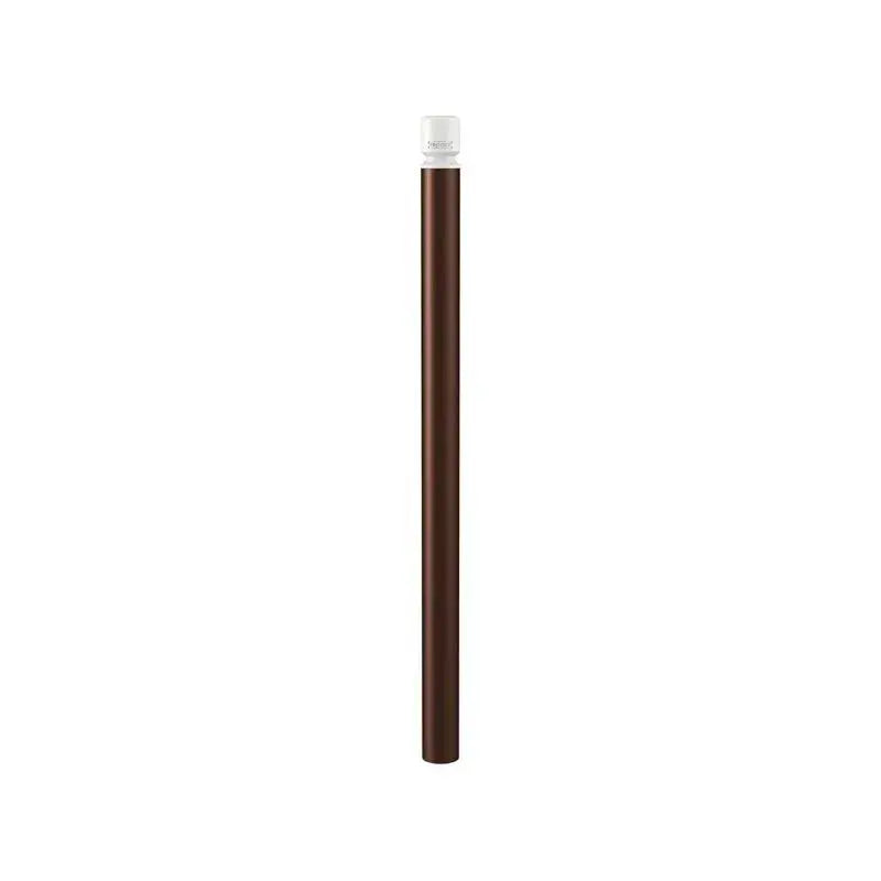 Potelet haute visibilité PMR diamètre 76 mm  marron
