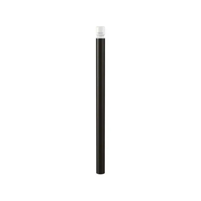 Potelet haute visibilité PMR diamètre 76 mm noir