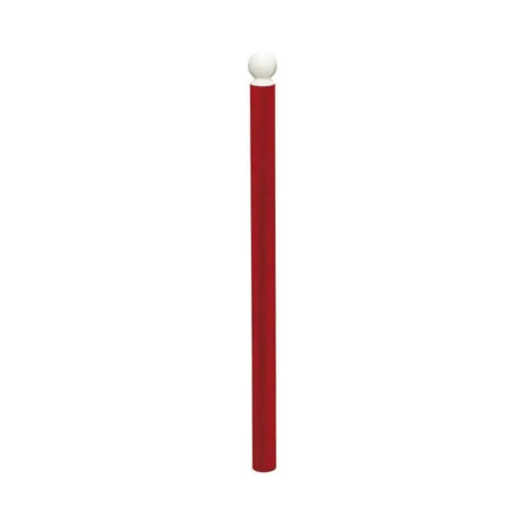 Potelet boule PMR éco coloris noir avec finition poudrée pour voirie et collectivités