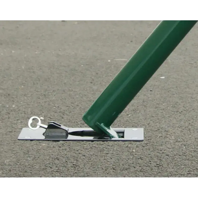 Système de clé pour le potelet rabattable solibloc mise en situation