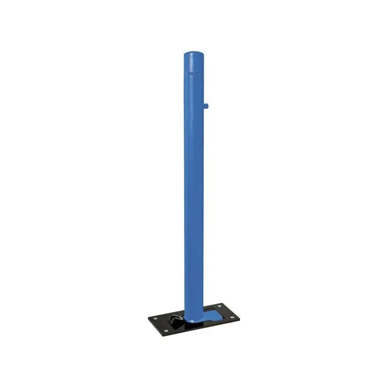 Potelet rabattable solibloc pommeau Carrefour bleu