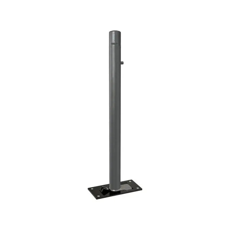 Potelet rabattable solibloc pommeau Carrefour gris city