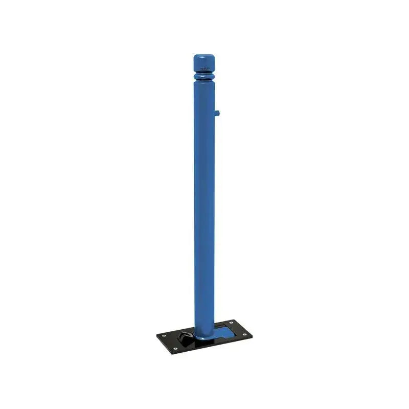 Potelet rabattable solibloc pommeau city bleu