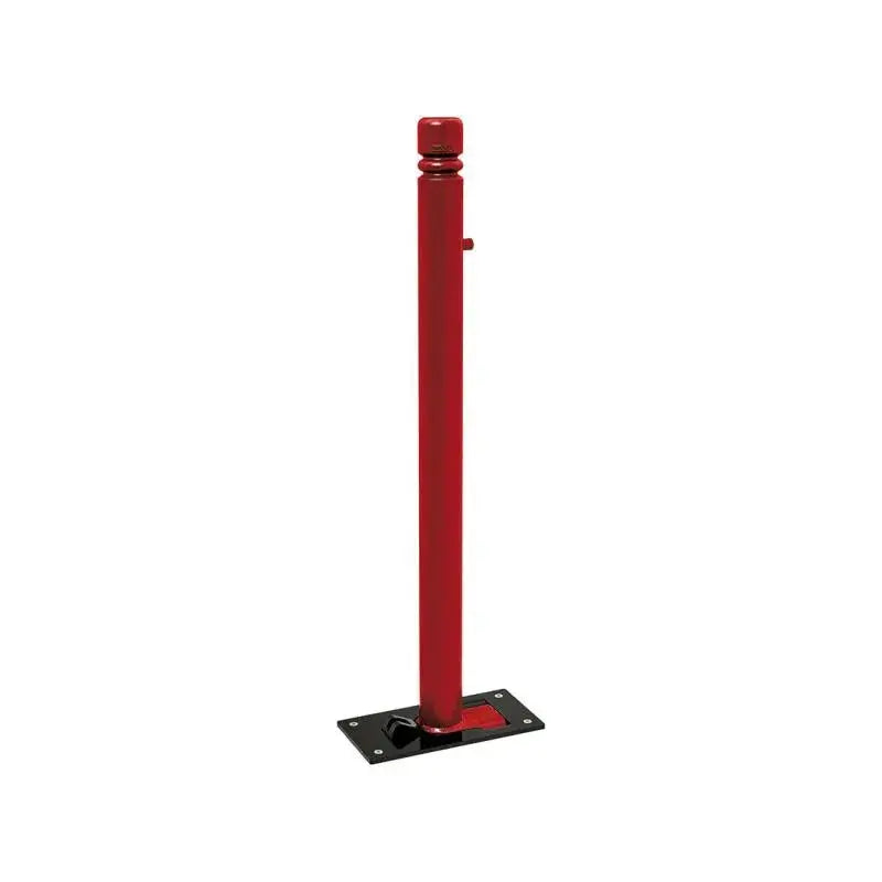 Potelet rabattable solibloc pommeau city bordeaux