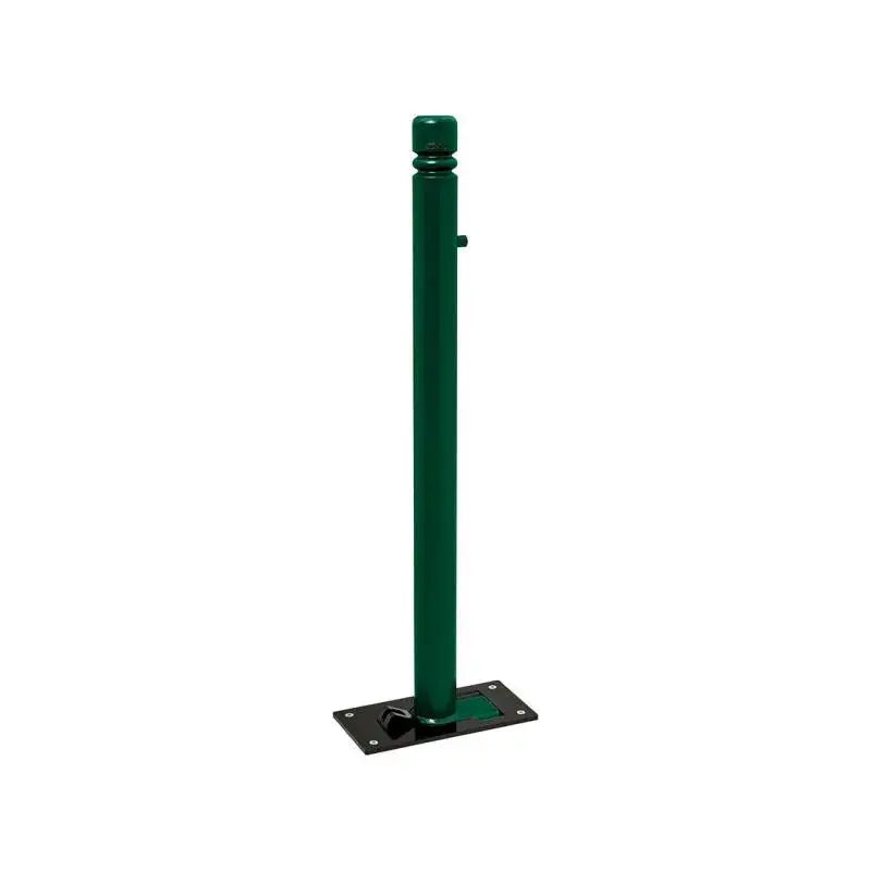 Potelet rabattable solibloc pommeau city vert