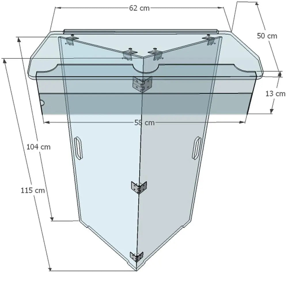 Pupitre pliable plexiglas france collectivités