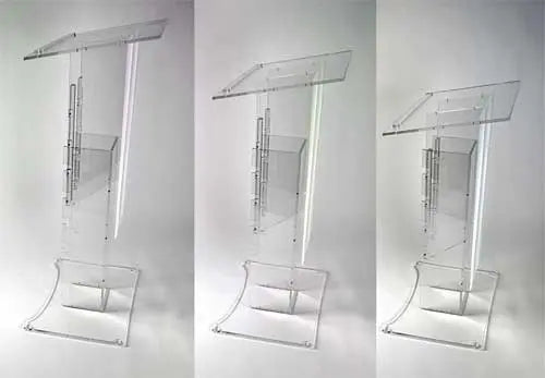 Pupitre plexiglas réglable en hauteur france collectivités
