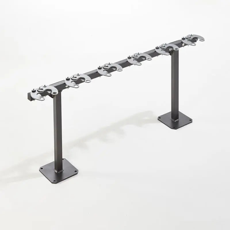 Range 6 trottinettes côte à côte - France Collectivités
