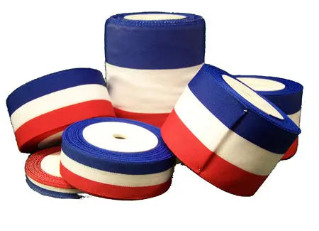 Ruban tricolore 68 mm inauguration cérémonies france collectivités