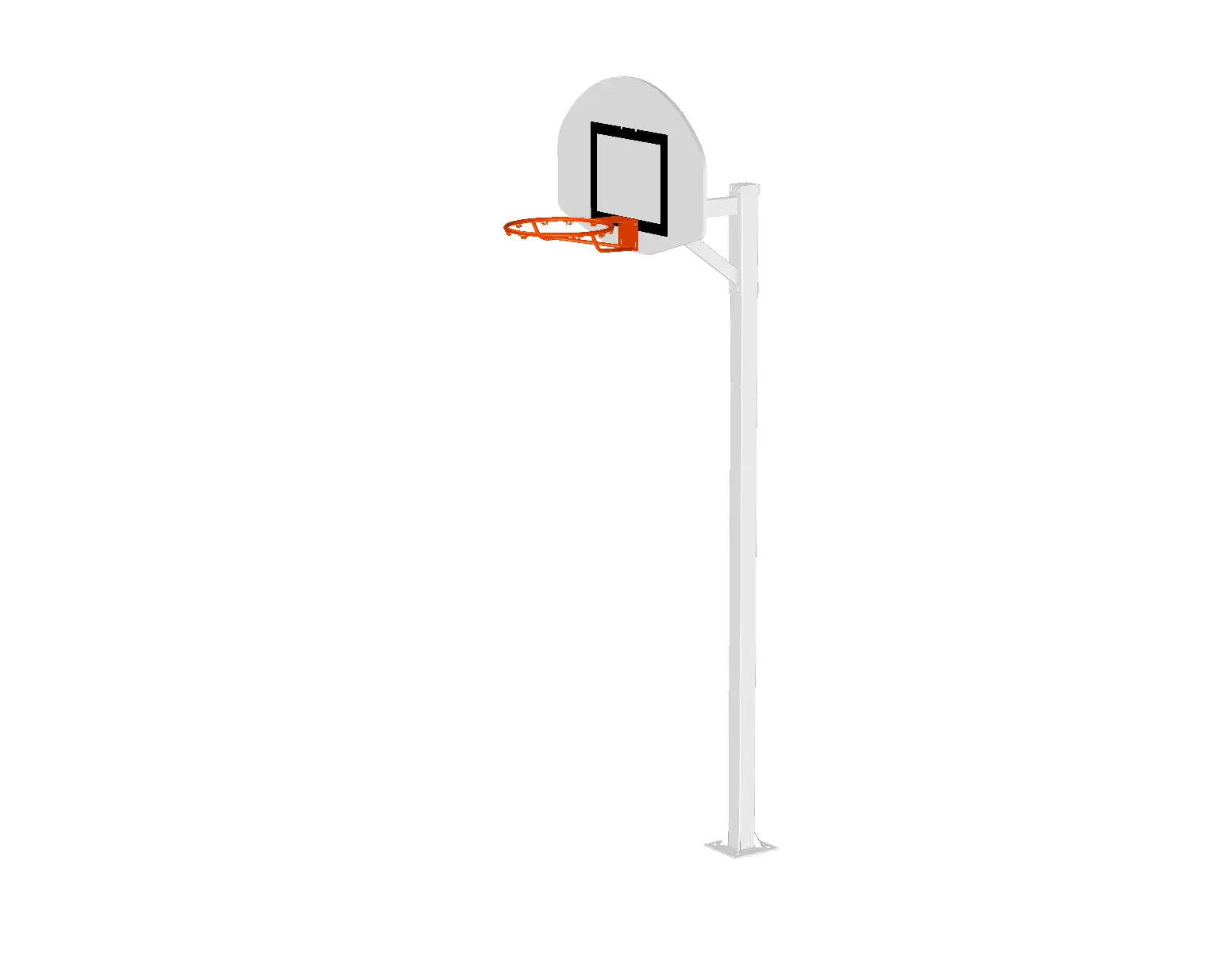 But de basket extérieur 90 x 90 mm, déport 0.60 m france collectivités