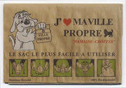 Sac papier biodégradable chien (carton de 720 sacs) france collectivités
