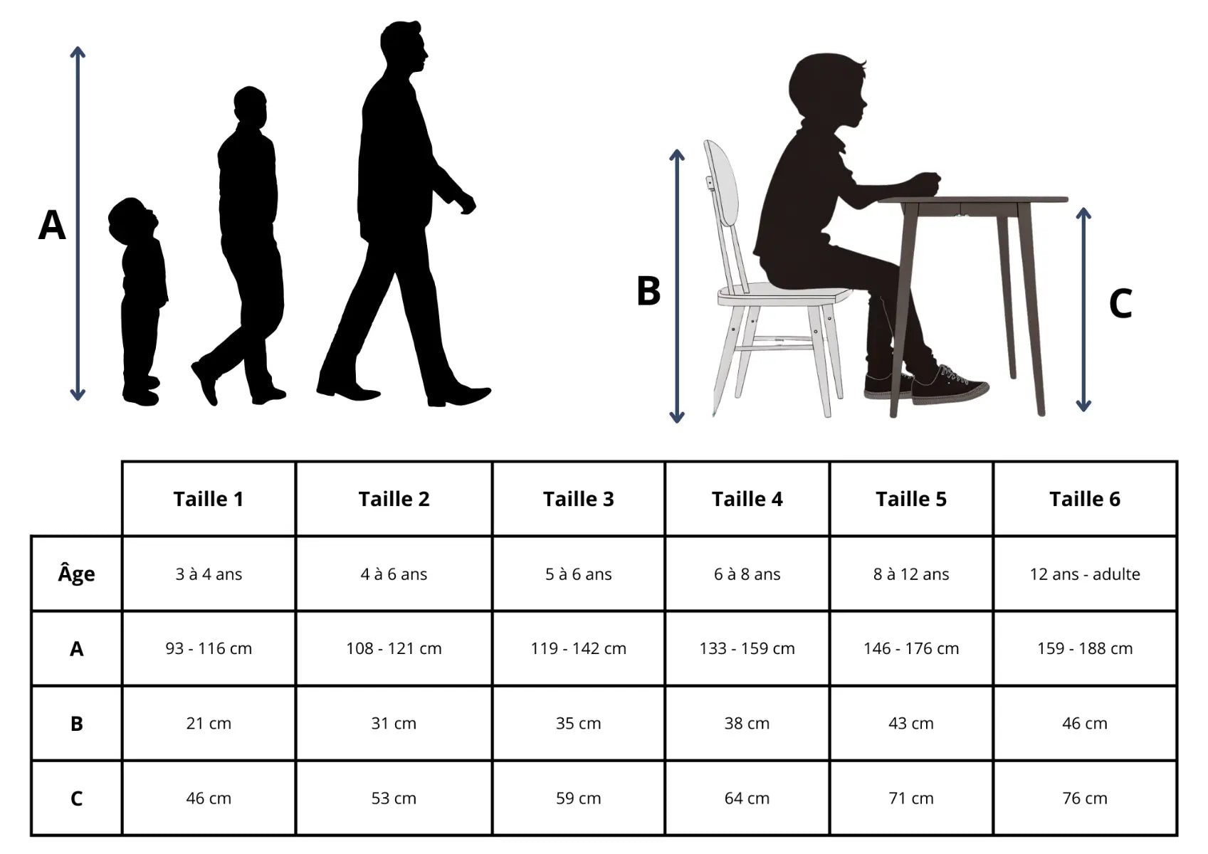 Table scolaire démontable france collectivités