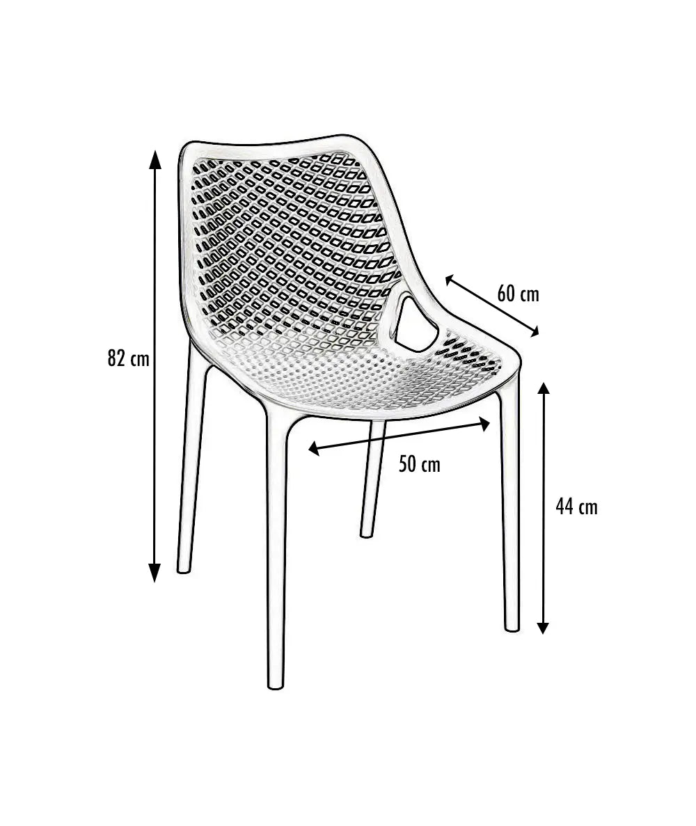 Chaise polypro Air france collectivités