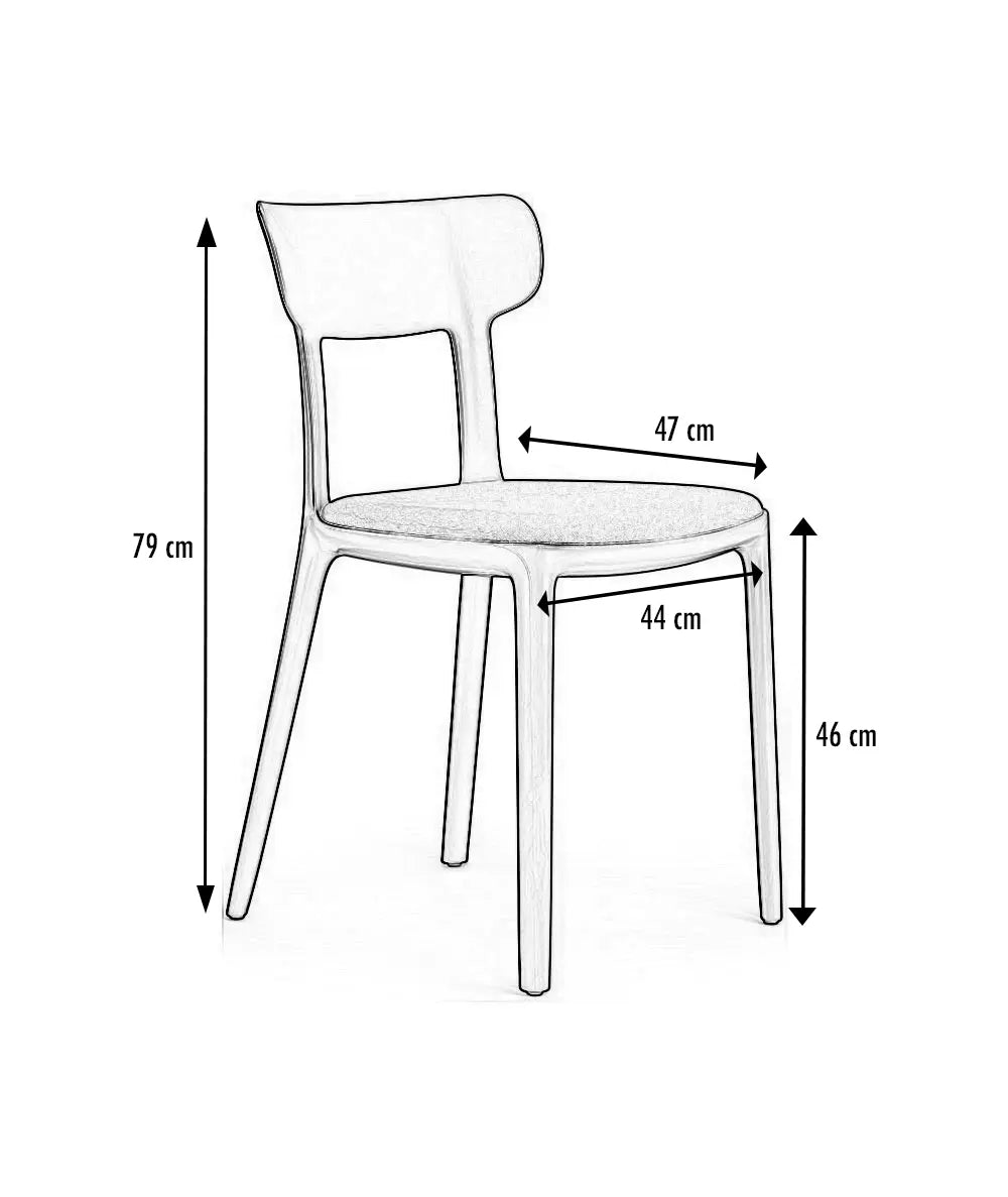 Chaise polypro Canova france collectivités
