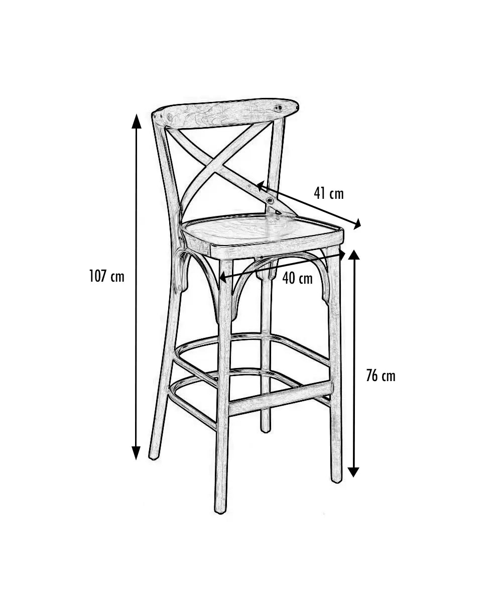 Chaise haute bois Pise france collectivités