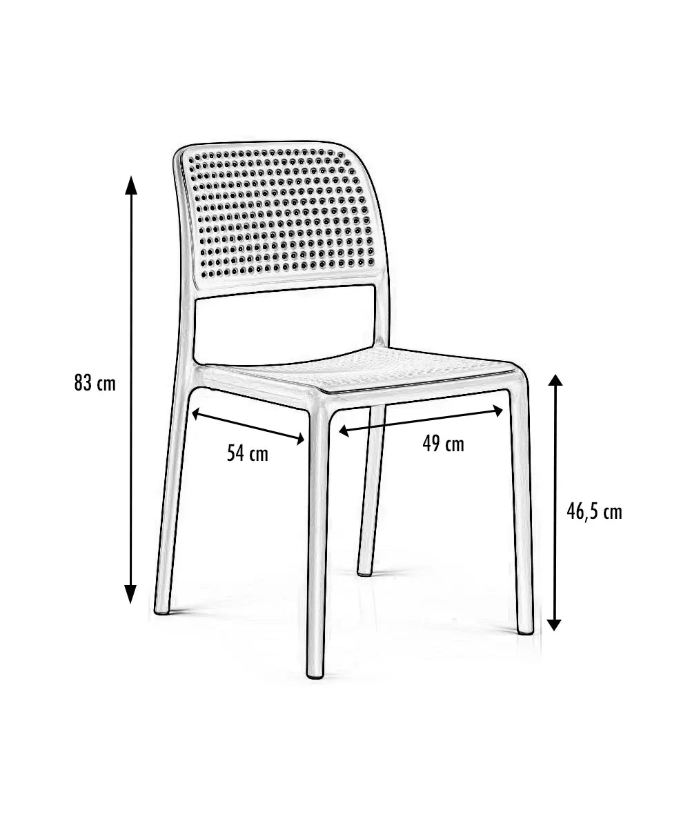 Chaise polypro Rap france collectivités