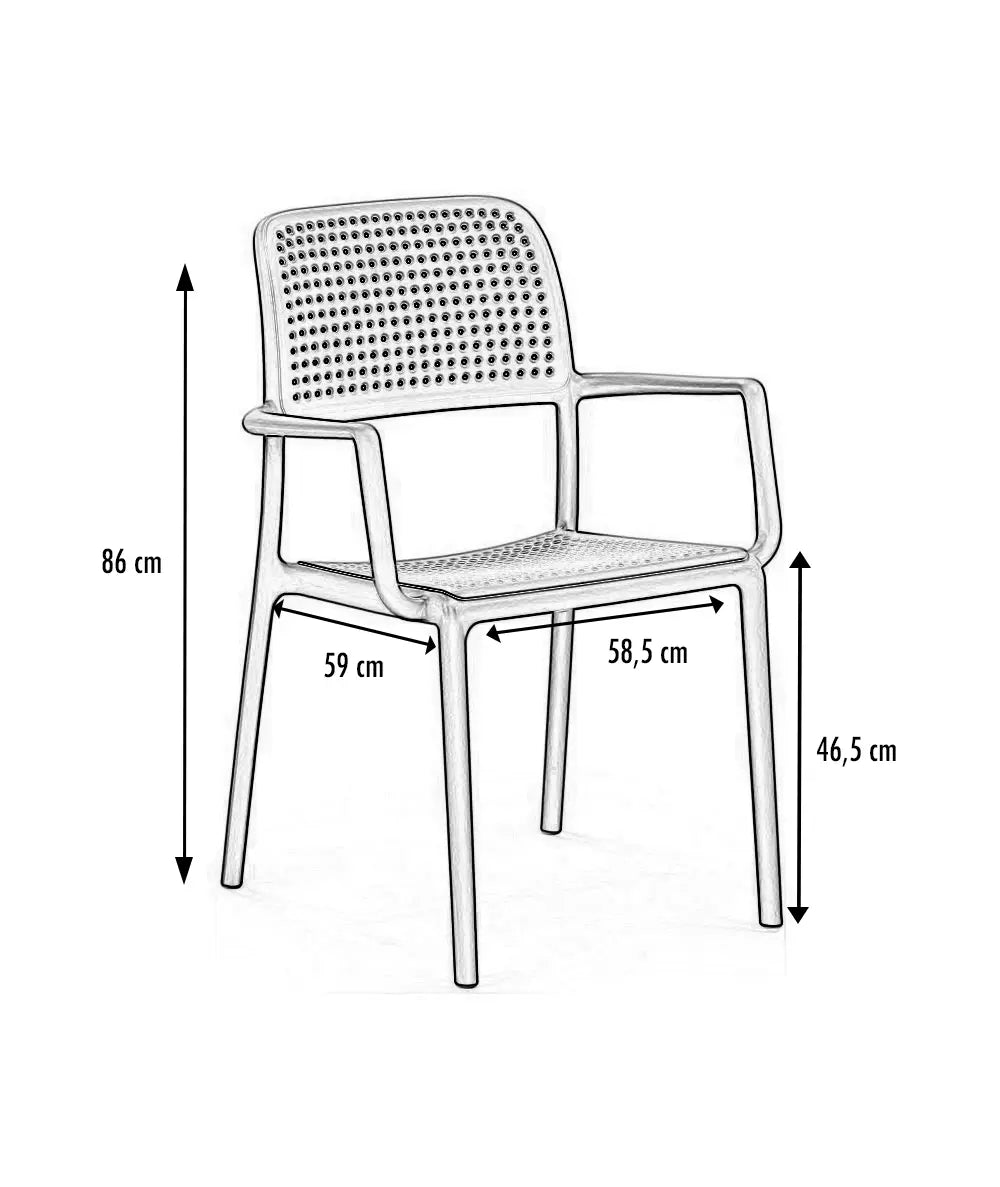 Fauteuil polypro Rap france collectivités