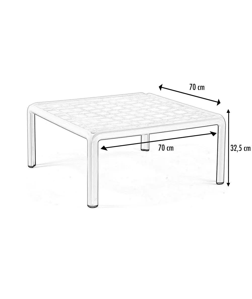 Table basse polypro Komodo france collectivités