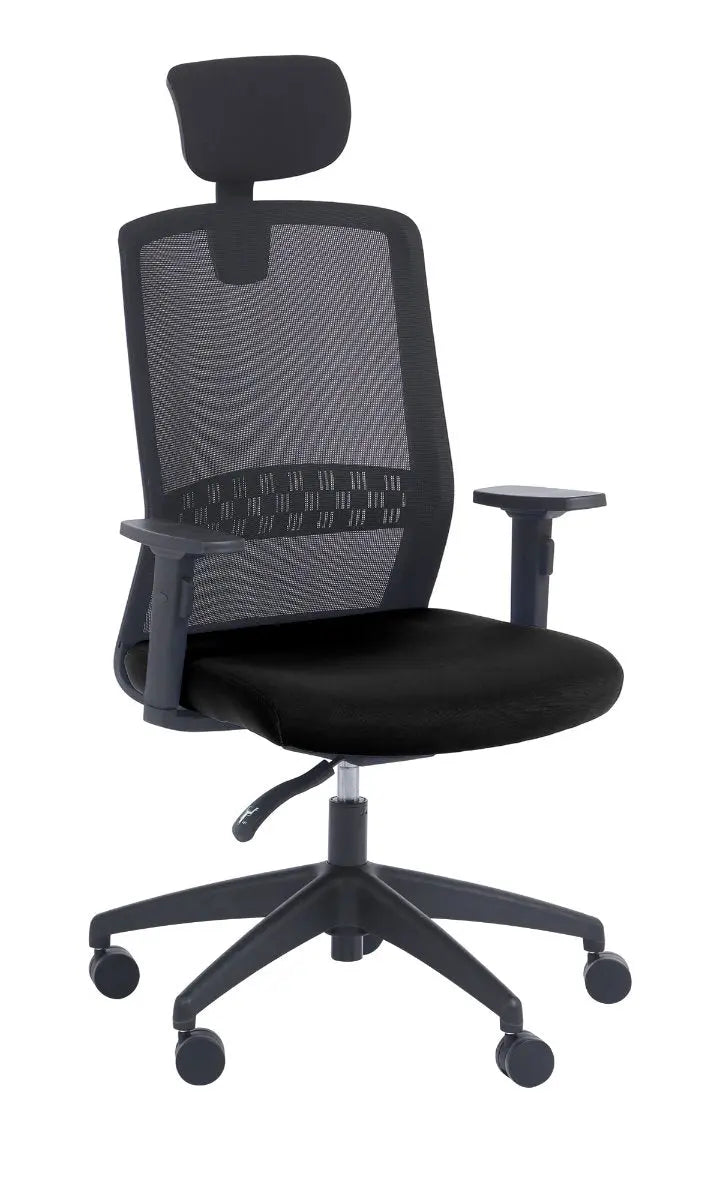 Fauteuil de travail Scott avec accoudoirs réglables et dossier confortable