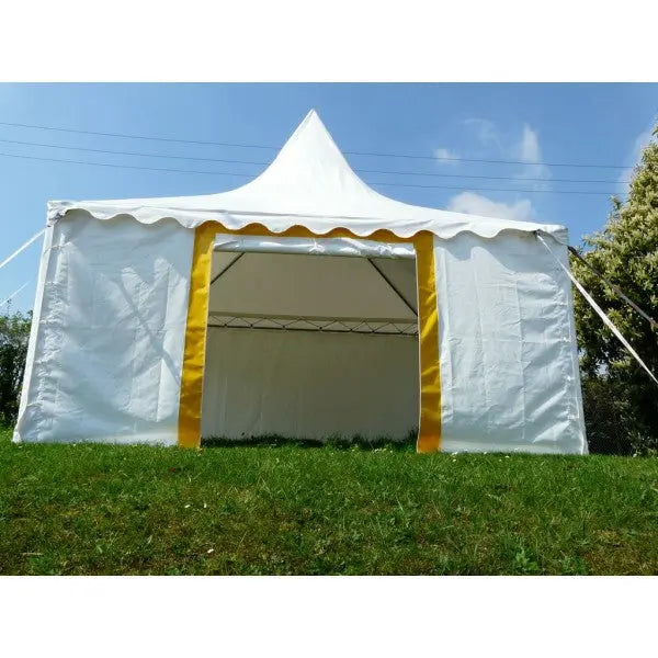 Tente Pagode acier 5 x 5 m - Complète france collectivités
