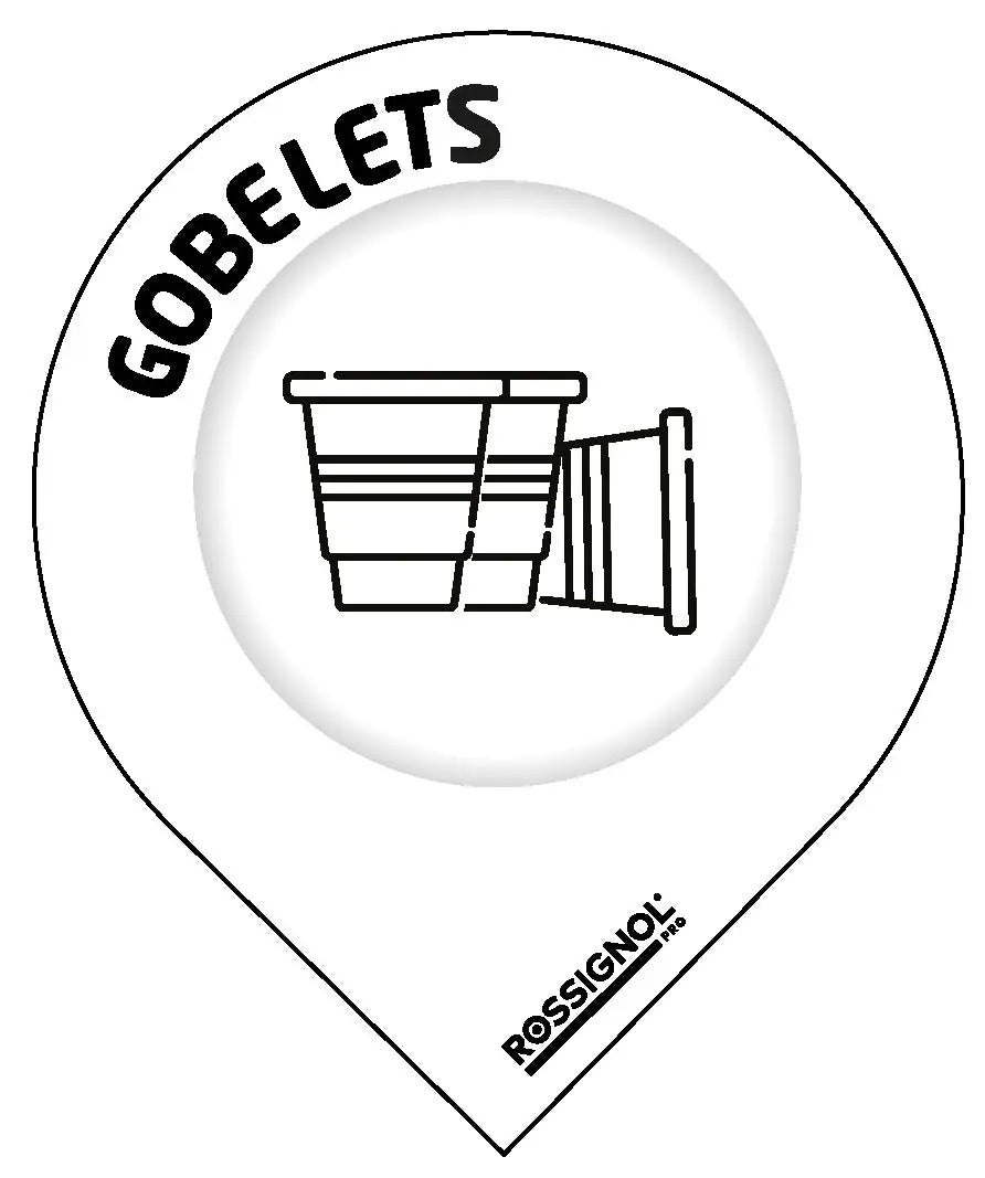 Lot de 10 stickers de tri sélectif Collec