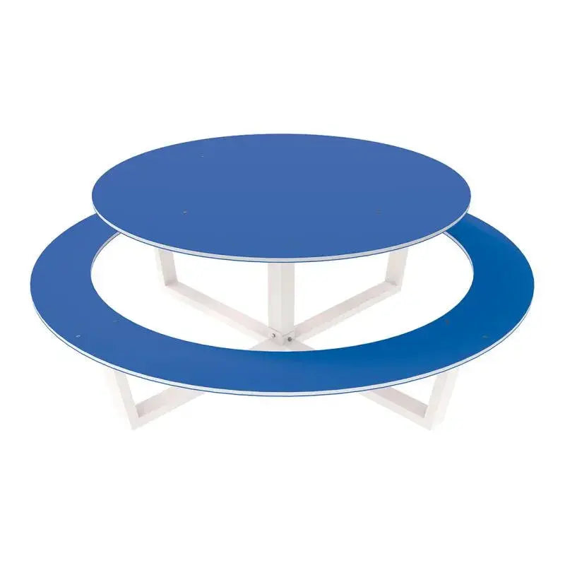 Table pique-nique acier et compact enfant Tout-en-rond Loisirs Aménagement