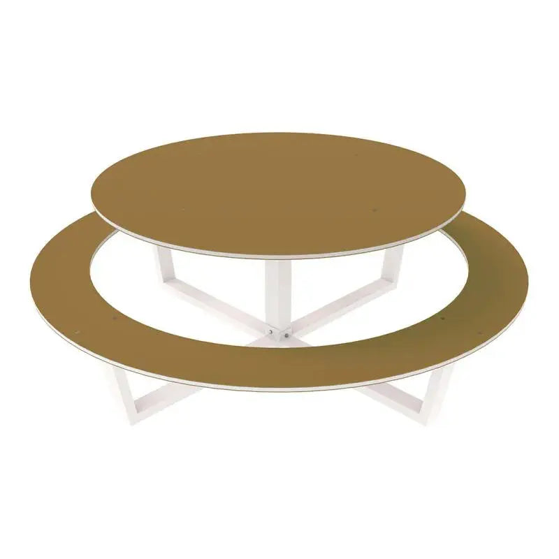 Table pique-nique acier et compact enfant Tout-en-rond Loisirs Aménagement