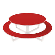 Table pique-nique acier et compact enfant Tout-en-rond Loisirs Aménagement