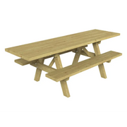 table de pique-nique Turin en bois