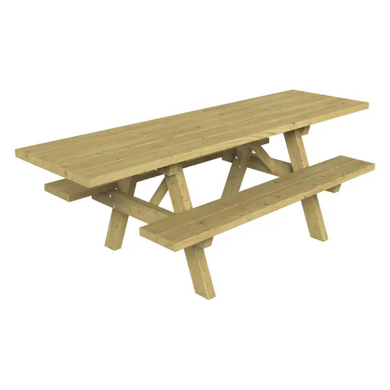 table de pique-nique Turin en bois