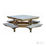 Table pique-nique bois Tout-en-carrée
