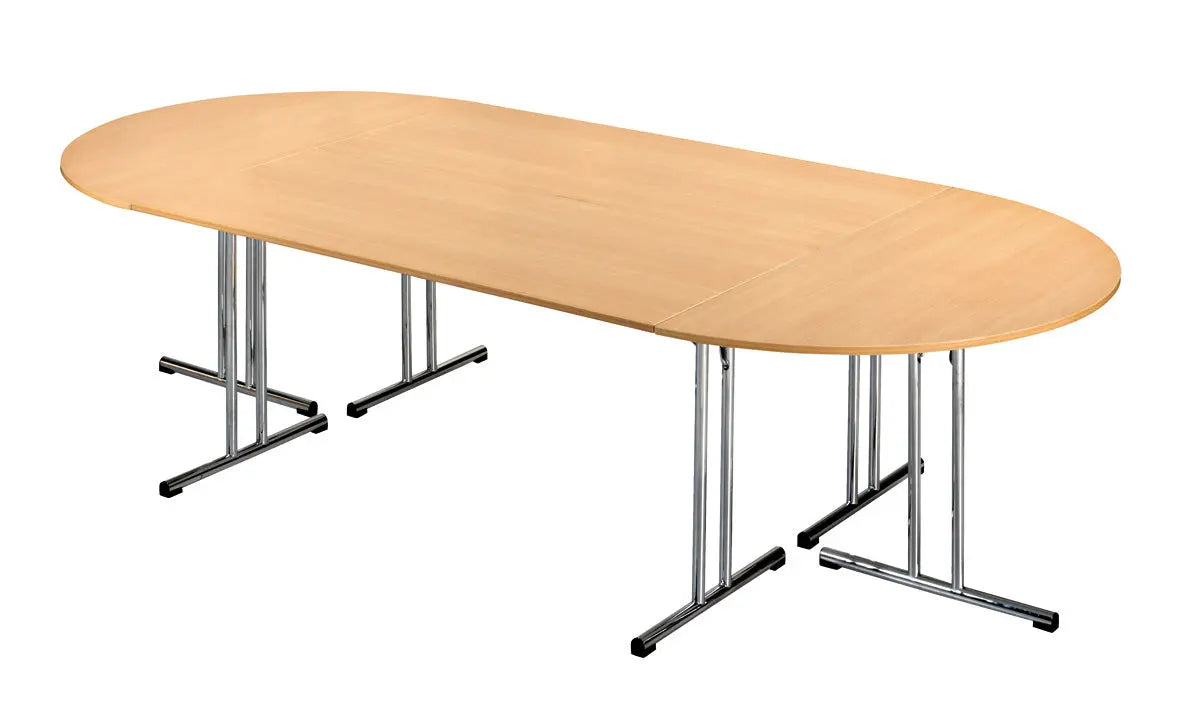 Table pliante stratifiée pieds chromés - France Collectivités