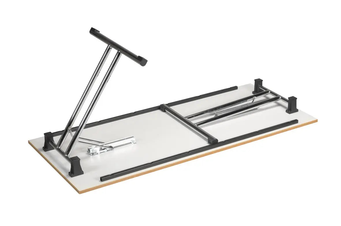 Table pliante stratifiée pieds chromés - France Collectivités