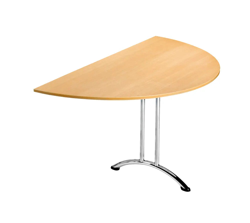 Table pliante mélaminée pieds courbés chromés - France Collectivités