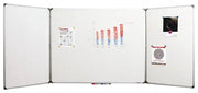 Tableau Triptyque Blanc émaillé france collectivités