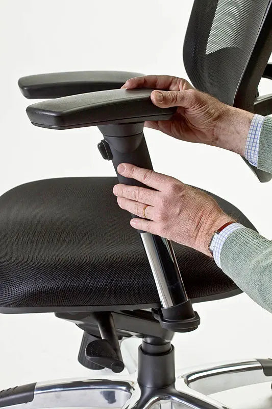 Fauteuil ergonomique Tecknet disponible en plusieurs coloris pour bureau professionnel