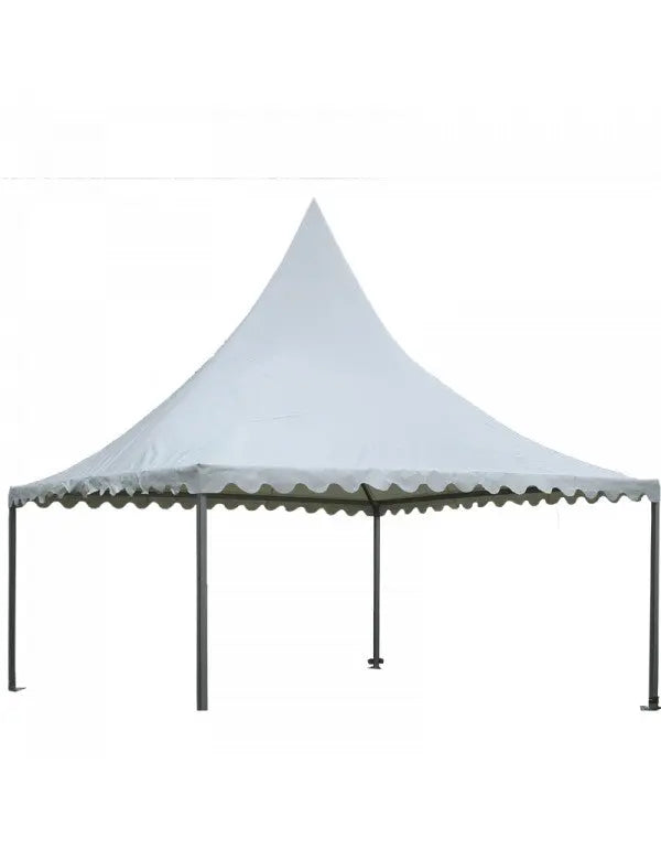 Tente Pagode alu garden 4 x 4 m - Complète france collectivités