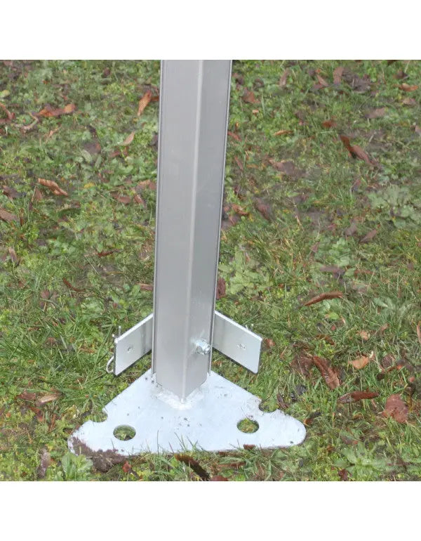 Tente Pagode alu garden 4 x 4 m - Complète france collectivités