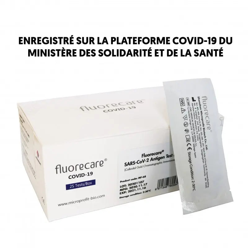 Test dépistage antigénique du Covid france collectivités