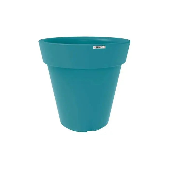 Vue de face du vase Héritage design minimaliste pour jardin