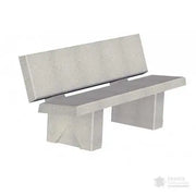 Banc béton détroit