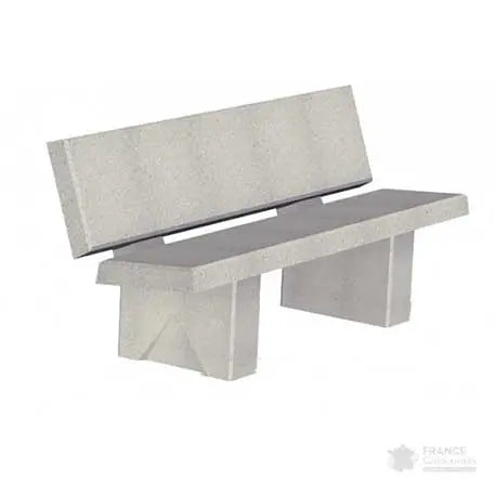 Banc béton détroit